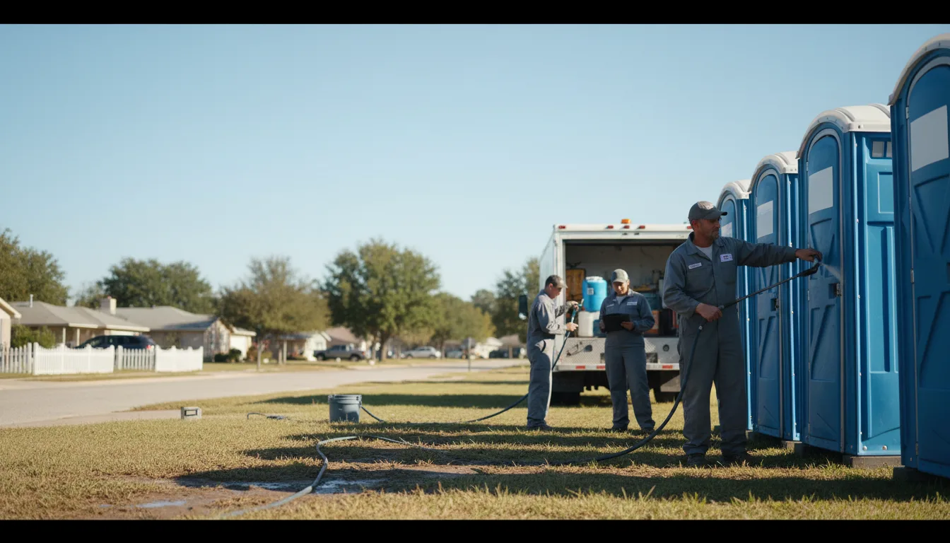 Long-Term Portable Toilet Rental in Monroe, NC near me